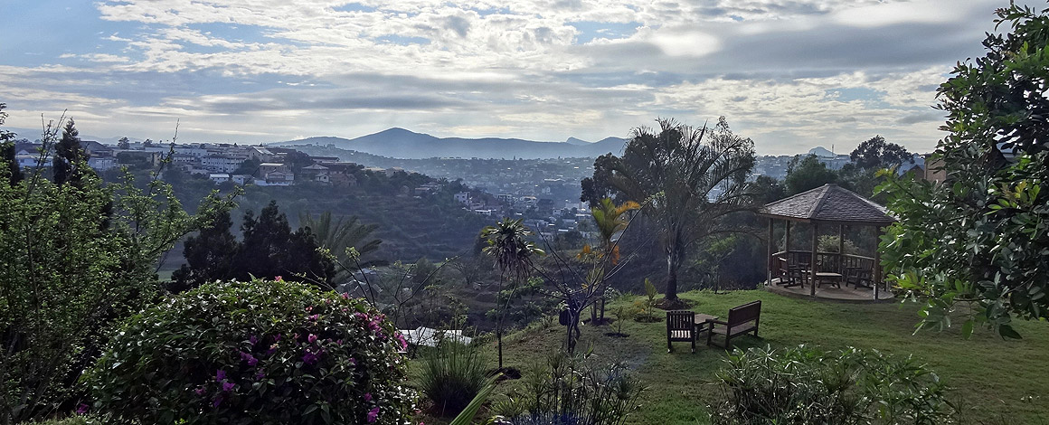 Blick auf Fianarantsoa