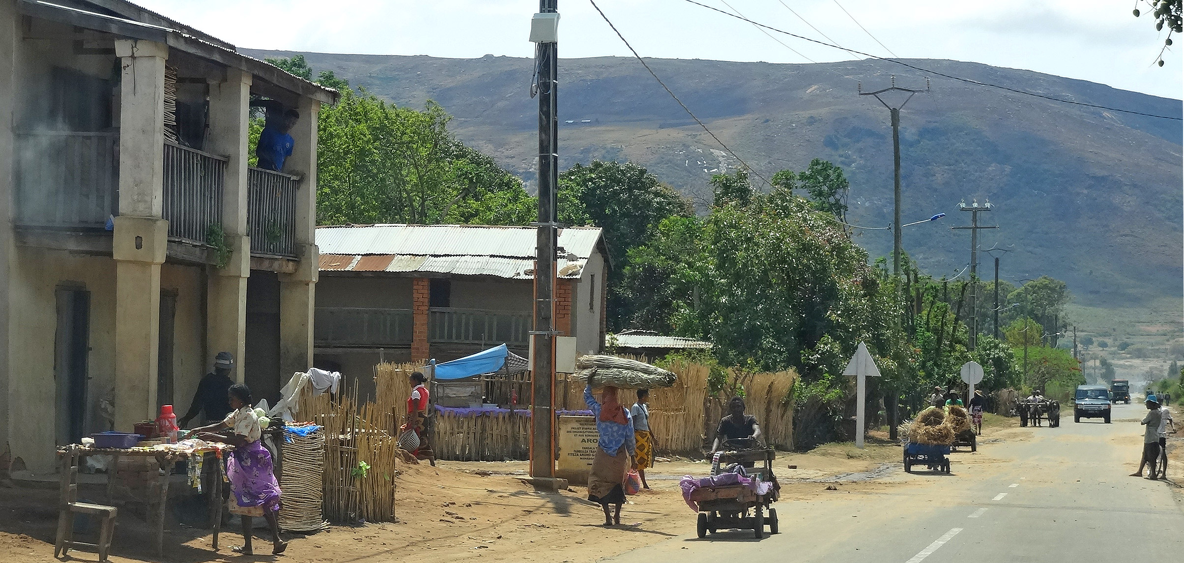 Straßenleben in Madagaskar