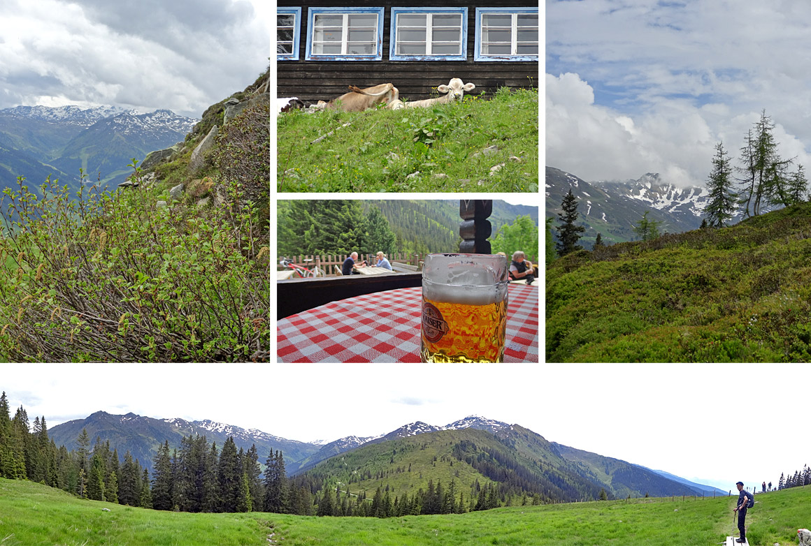 Auf dem Weg nach Mayrhofen - mit kleinem Umweg über die Hütte