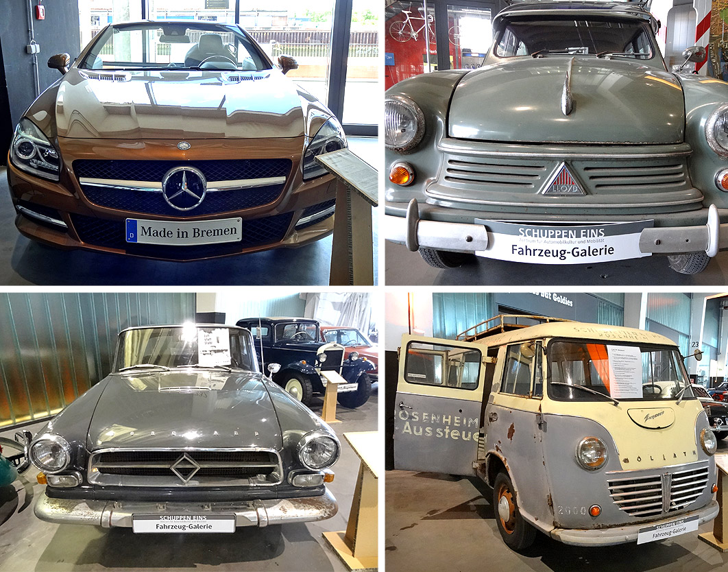 Automarken aus Bremen: Mercedes-Benz, Lloyd, Borgward