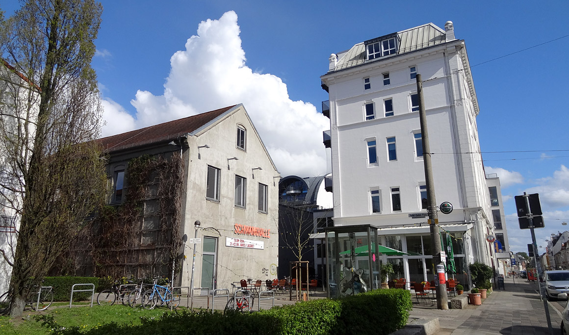 Das filosoof im Sudhaus liegt direkt neben der Schwankhalle