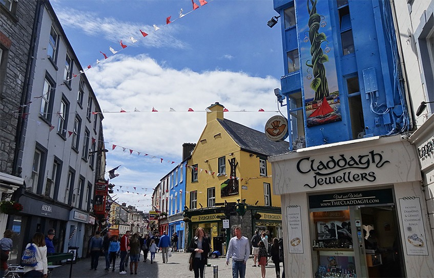 Shopping-Paradies in Galway