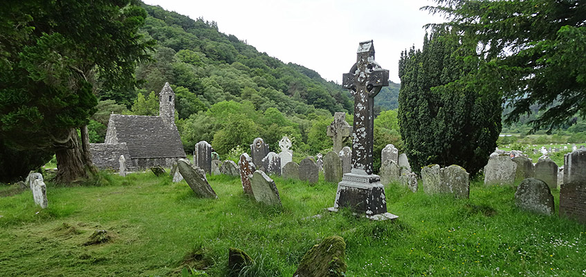 Friedhof in Glendalough