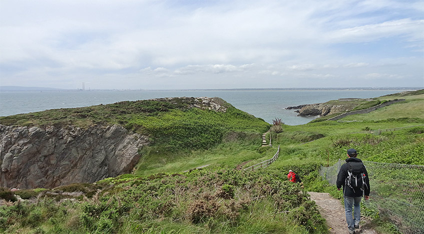 Wanderung in Howth
