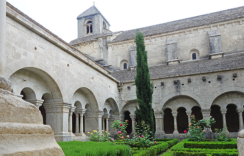 Innenhof der Abbaye