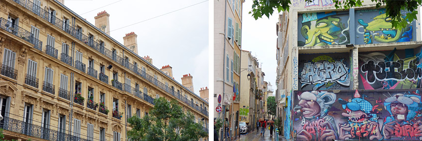 Marseille - um und im Panier-Viertel