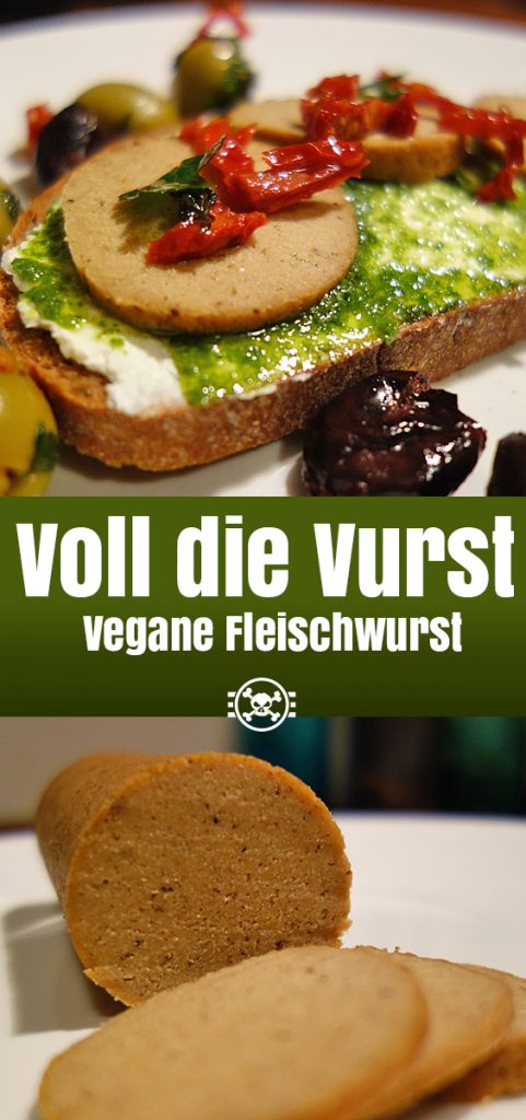 Voll die Vurst - vegane Fleischwurst