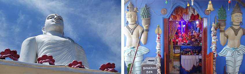 Bahirawakanda Vihara Buddha Statue in Kandy