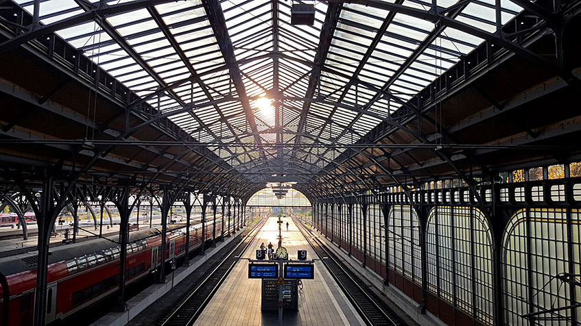 Bahnhof von Lübeck