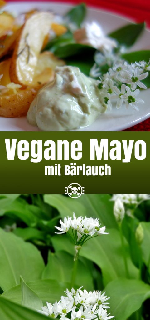 SchädelMädel - Vegane Mayonnaise und Bärlauch-Aioli