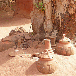 Voodoo-Tempel - Gefäße Voodoo-Tempel - Gefäße